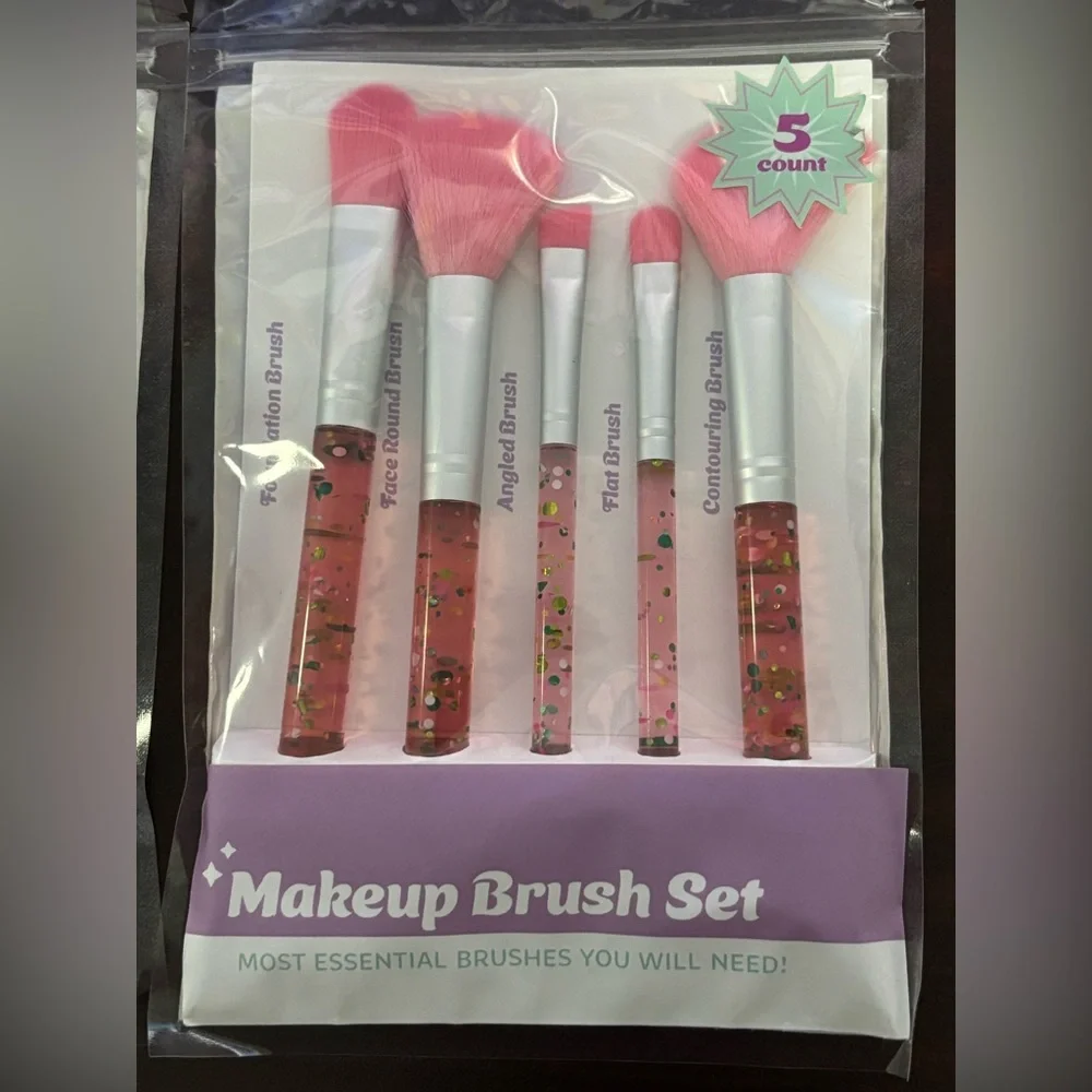 Pink Makeup Brush Set 2 pack